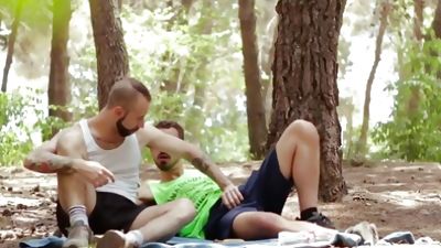 Two Handsome guys Fucking, Anal, Big Cock, Blowjob, Gay