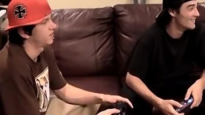 Young guy gets a spank session of his life in this video, Brunette, Fetish, Teen, Skater Spank