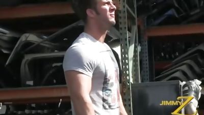 Musclegod Brad Ford, Outdoor, Pornstar, Solo