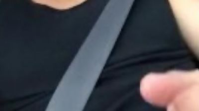 Jmac masturbating in the car, Amateur, Big Cock, Pornstar, Car, Gay