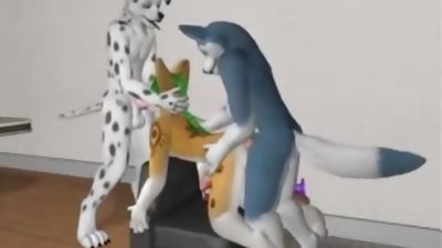 Gay furry, Anal, Big Cock, Cumshot