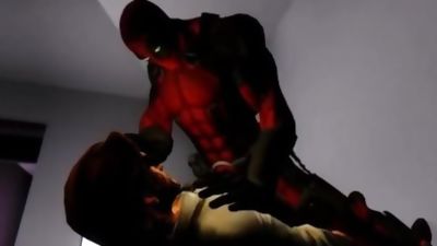 Deadpool - full new video HD. We need more 3d cartoons like this, Anal, Big Cock, Gay
