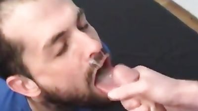 Skeet & Alex Suck And Swallow, Cumshot, Masturbating, Swallow