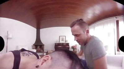 VirtualRealGay.com - Hush, Blowjob, Group Sex, POV