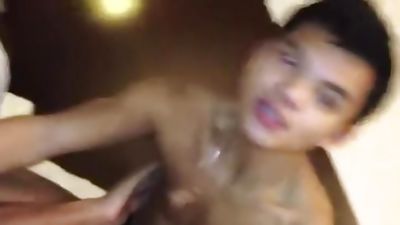 James and Jermaine (Super hung black stud fucks cute Asian boy), Black, Gay, Twinks