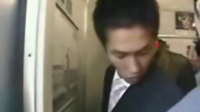 Tokyo Subway, Amateur, Anal, Blowjob, Gay