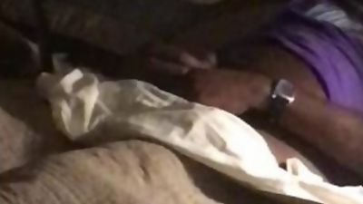 Caught My Uncle Jacking Off, Glasses, Masturbating, POV