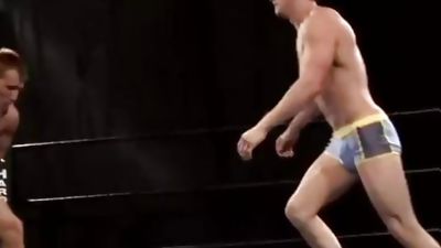 COCKY FRATBOY WRESTLING SQUASH, Blonde, Brunette, College, Gay