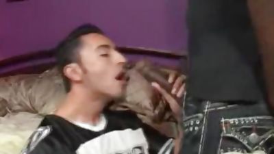 Interracial Cock Sucking Thuggin', Big Cock, Blowjob, Interracial, Gay, Tattoo, Gay Porn Interracial