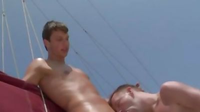 Love Boat - Scene 1, Public, Shaving, Sperm