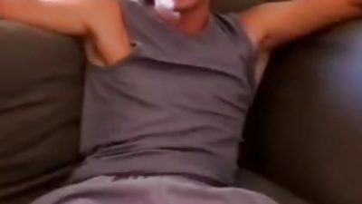 Peter and Evan, Amateur, Blowjob, Cumshot, Gay