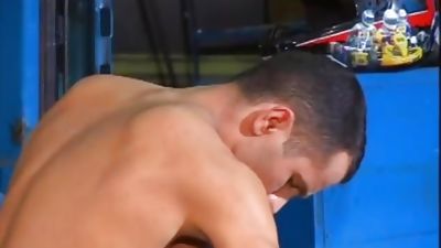 Muscle Car Club 02 - Scene 2, Blowjob, Cumshot, Handjob, Club, Gay