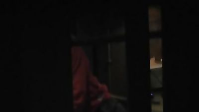 Hot stud caught masturbating in front of a window, Amateur, Cumshot, Masturbating