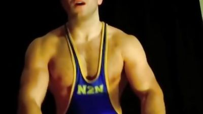Big Wrestler Cock cum, Big Cock, Cumshot, Hairy, Gay, Hot Gymnast