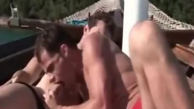 Bareback Latina Boat Fun, Blowjob, Latina, Panties