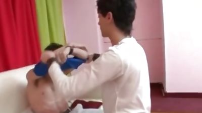 Foreplay Twinks Joel and Pierre, Big Cock, Blowjob, Gay, Twink Sex HD