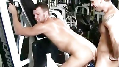 Gym Fuck: John Magnum & Steven Daigle, Anal, Blowjob, Pornstar, Dominic Ford, Steven Daigle, Jonny Magnum