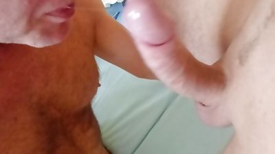I suck a dick on a young, Amateur, Big Cock, Blowjob, Old And Young, Young