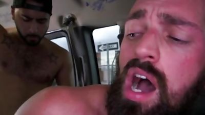 BAIT BUS - Handsome Bear Rich Kelly Fucked Doggy Style By Rikk York, Anal, Gay, Bears, Bait Bus, Rich Kelly, Rikk York