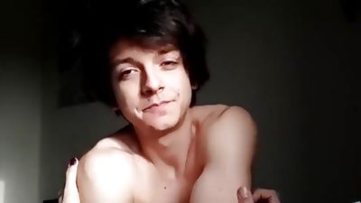 Cutie Pie Shoots a Big Load, Big Cock, Masturbating, Solo, Gay