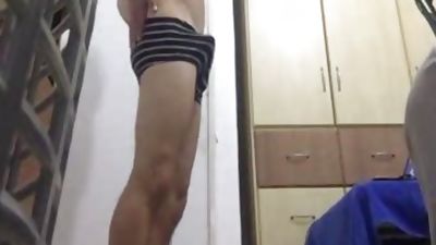 Real Hidden Camera Catches Roommate Performing Live On cam But Doesn't Know he's Being Secretly Filmed, Ass, Reality, Twinks