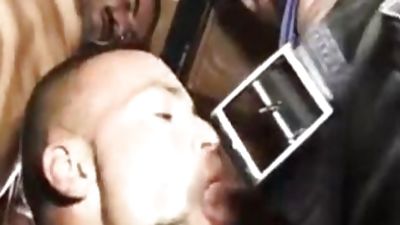 powerful Tattooed boyz banging In three-some, Interracial, Threesome, Gay