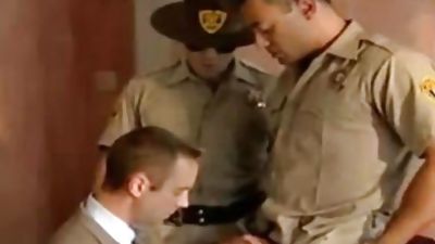 Two Cops And The Manger, Uniform, Police, Prison