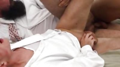 MissionaryBoys: Elder Garrett ass fingering, Ass, Dance, Office