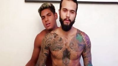 Bruno Matarazzo & Mauricio Callegiaria, Anal, Gay, Bareback