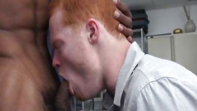 Ginger Straightys wazoo Stretched Out By BBC, Ass, Big Cock, Black, Redhead