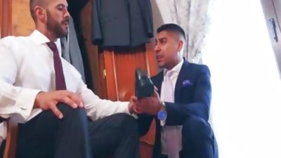 Suited Handyman, Hairy, Muscle, Hunks