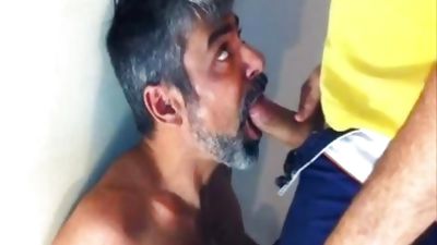 One Of The superlatively admirable penis-suckers From Brasil In A painfully Facefucking Action., Amateur, Blowjob, Deepthroat