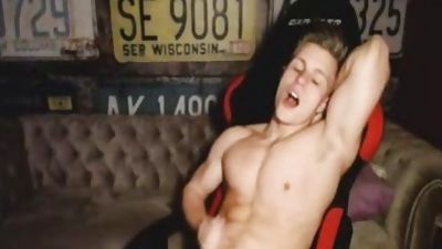 Woody Danielson On Flirt4Free - tasty blond Model Jerks His perfect 10-Pounder, Blonde, Masturbating, Pornstar