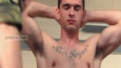 The str8 Army Way, Threesome, Military, Army