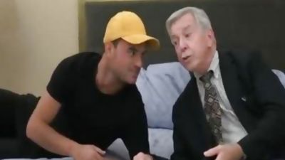 handsome daddy Grey Haired American Teacher And His Student, Anal, College, Teacher