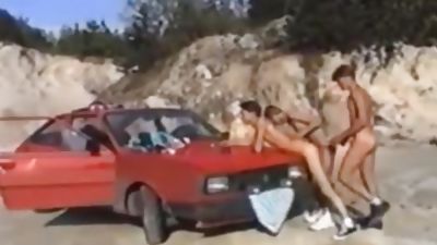 kinky fellows Day Out, Blonde, Facial, Handjob