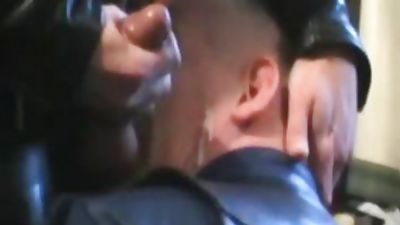 LEATHER SCENE(S), Blowjob, Fetish, Hardcore