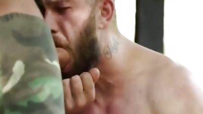 Military fuck bare, Uniform, Military, Rough