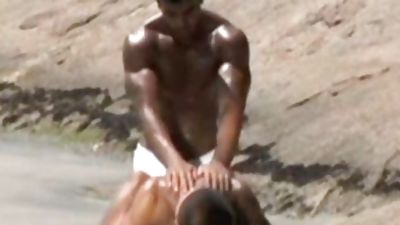 Beach Sunscreen dream, Bikini, Outdoor, Muscle