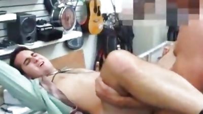 fucked In The Pawn Shop For Stealing, Anal, Blowjob, POV