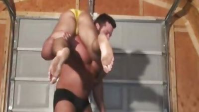 Frank And Tony Wrestle, Sport