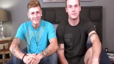 Romeo Holds Landon’s Legs Farther Apart Getting Deeper Into That anal Full, Blowjob, Legs, Old And Young