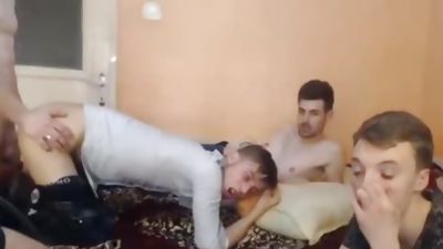 Romanian orgy oral stimulation-stimulation On cam, 5 Romanian friends Go gay, bang - suck & Rim ass, European, Webcam, Gay