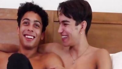 [men In Sweatpants] Kai's Creampie - Kai Locks & Marcus fresh, Anal, Creampie, Cumshot