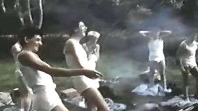 Vintage French homosexual Outdoor, European, Outdoor, Vintage