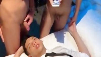 網黃實習生之綁架富二代, Asian, Big Cock, Blowjob