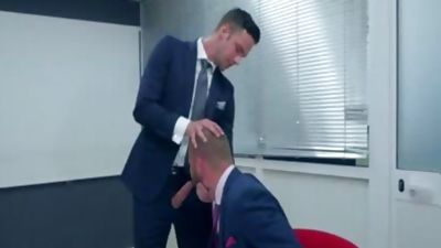 Suited And Booted nailing, Big Cock, European, Masturbating