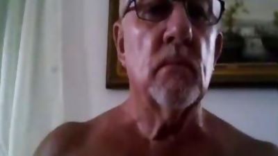 older man cum On cam, Masturbating, Webcam, Gay, Old Man