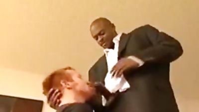 Diesel Roughs Up A Redhead darksome, Black, Redhead, Rough