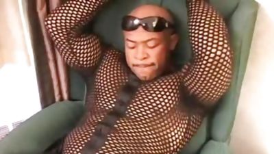 HotRods darksome Fishnet Bodysuit, Black, Stockings, Fishnet